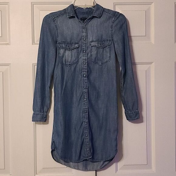 AE Outfitters blue jean dress - Picture 1 of 12